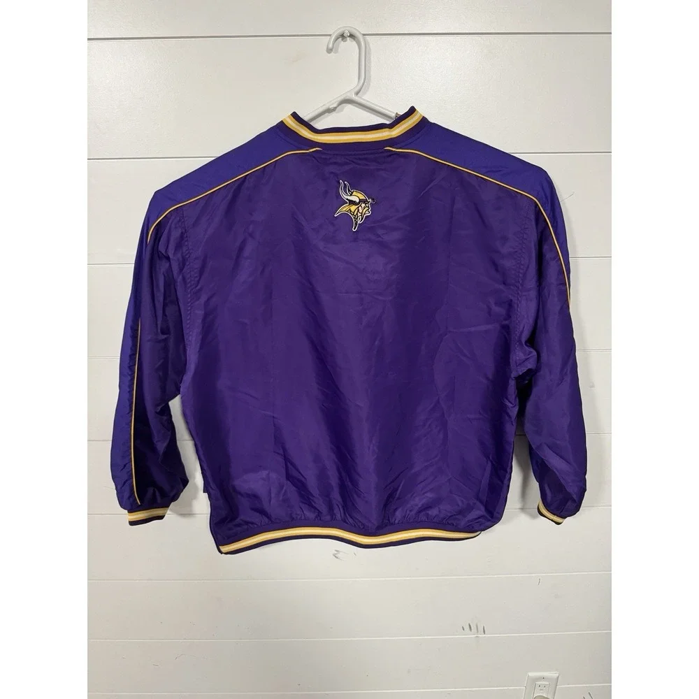 Vintage Minnesota Vikings Jacket Mens XL NFL Football Starter Pullover 90s‎